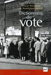Tapa de Dictionnaire du vote