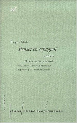 Tapa de Penser en espagnol