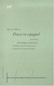 Tapa de Penser en espagnol