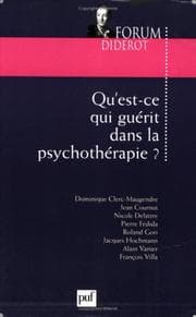 Tapa de Qu'est-ce qui guérit dans la psychothérapie?