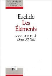 Tapa de Les éléments, volume 4 - Livres XI-XIII