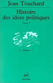 Tapa de Histoire des idées politiques, tome 1