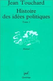 Tapa de Histoire des idées politiques, tome 2