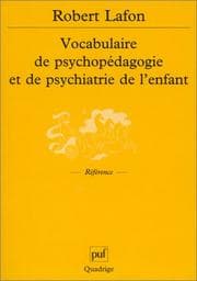 Tapa de Vocabulaire de psychopédagogie et de psychiatrie de l'enfant