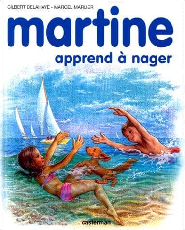 Tapa de Martine apprend à nager