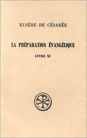 Tapa de La préparation évangélique, livre 11