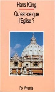 Tapa de Qu'est-ce que l'Eglise ?