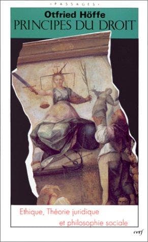 Tapa de Principes du droit