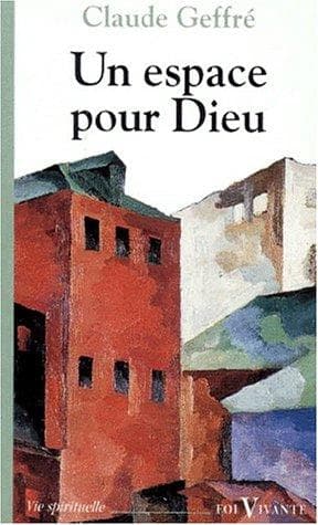 Tapa de Un espace pour Dieu