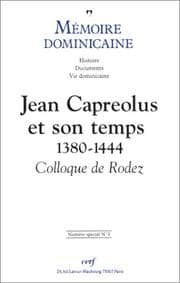 Tapa de Jean Capreolus en son temps (1380-1444)