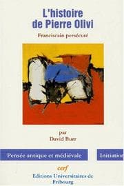 Tapa de L'histoire de Pierre Olivi