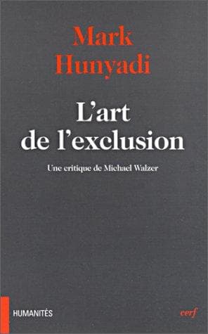 Tapa de L' art de l'exclusion