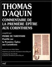 Tapa de Commentaire de la première épître aux corinthiens