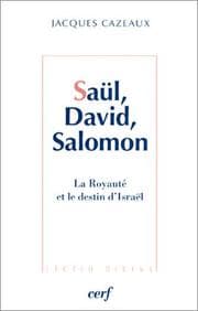 Tapa de Saül, David, Salomon