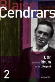 Tapa de L'Or, suivi de "Rhum" et de "L'Argent"