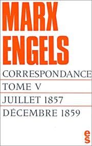 Tapa de Correspondance, tome 5
