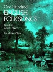 Tapa de One hundred English folksongs