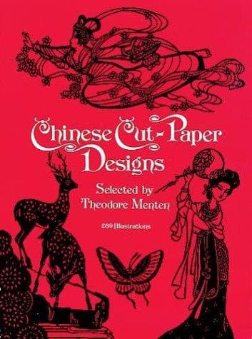 Tapa de Chinese cut-paper designs