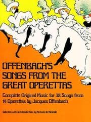 Tapa de Offenbach's Songs from the Great Operettas
