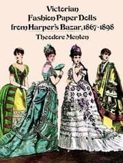 Tapa de Victorian Fashion Paper Dolls from Harper's Bazar, 1867-1898