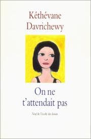 Tapa de On ne t'attendait pas
