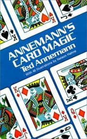 Tapa de Annemann's card magic