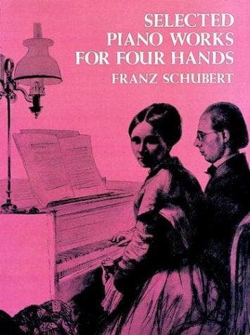 Tapa de Selected Piano Works for Four Hands