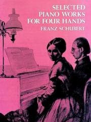 Tapa de Selected Piano Works for Four Hands