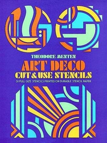 Tapa de Art Deco Cut & Use Stencils
