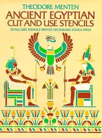 Tapa de Ancient Egyptian Cut & Use Stencils