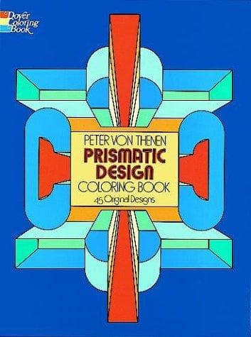 Tapa de Prismatic Design Coloring Book