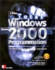 Tapa de Windows 2000 Programmation
