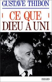 Tapa de Ce que dieu a uni
