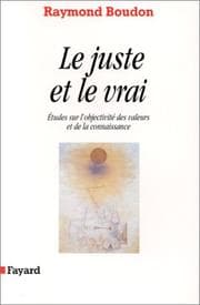 Tapa de Le juste et le vrai