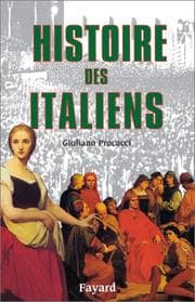 Tapa de Histoire des Italiens