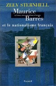 Tapa de La France entre nationalisme et fascisme T.1