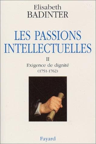 Tapa de Les Passions intellectuelles, tome 2