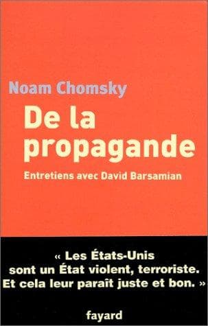 Tapa de De la propagande