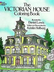 Tapa de Victorian House Colouring Book