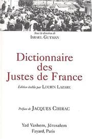 Tapa de Dictionnaires des Justes de France
