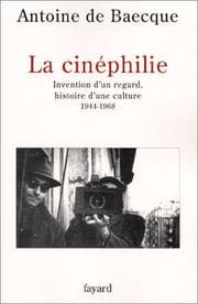 Tapa de La Cinéphilie