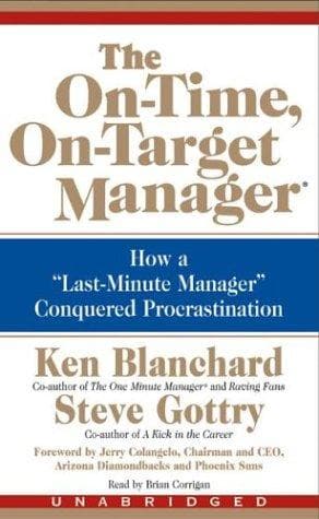 Tapa de The On-Time, On-Target Manager