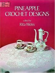 Tapa de Pineapple crochet designs