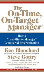 Tapa de The On-Time, On-Target Manager