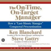 Tapa de The On-Time, On-Target Manager CD