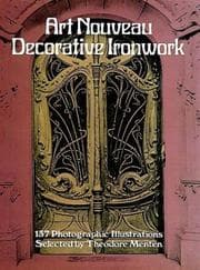 Tapa de Art nouveau decorative ironwork