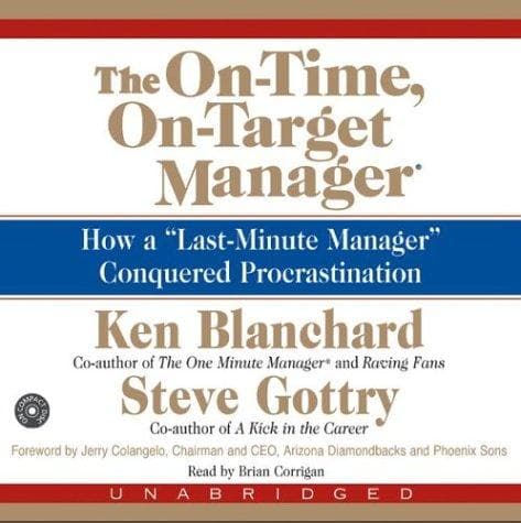 Tapa de The On-Time, On-Target Manager CD