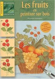 Tapa de Les Fruits en peinture sur bois