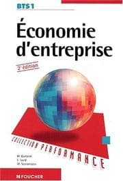 Tapa de Économie d'entreprise, BTS 1, 2e édition