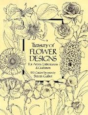 Tapa de Treasury of flower designs, for artists, embroiderers & craftsmen